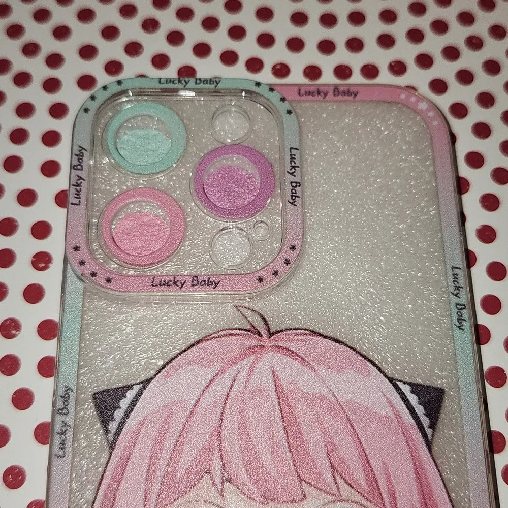 Brand new Apple IPhone 14 Pro Max Spy × Family Anya Forger  Silicone Phone Case